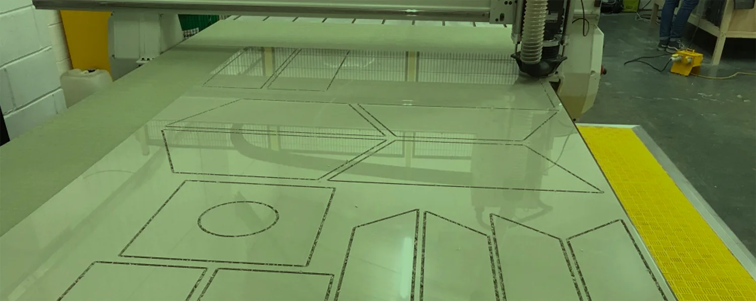 Cut sheet layout